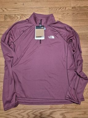 Nwt Womens North Face 1/4 Zip Size Large